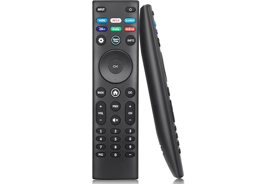 Universal Remote Control XRT140 for VIZIO Smart TV Remote Replacement XRT136 XRT260 XRT270 Smartcast D, E, M, P, V, PX Series Smart TVs