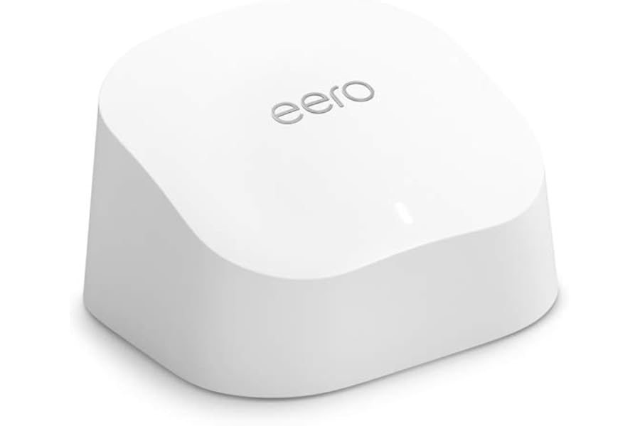 Amazon eero 6 mesh wifi add-on extender - Add up to 1,500 sq. ft. of Wi-Fi 6 coverage. Required eero mesh wifi system not included