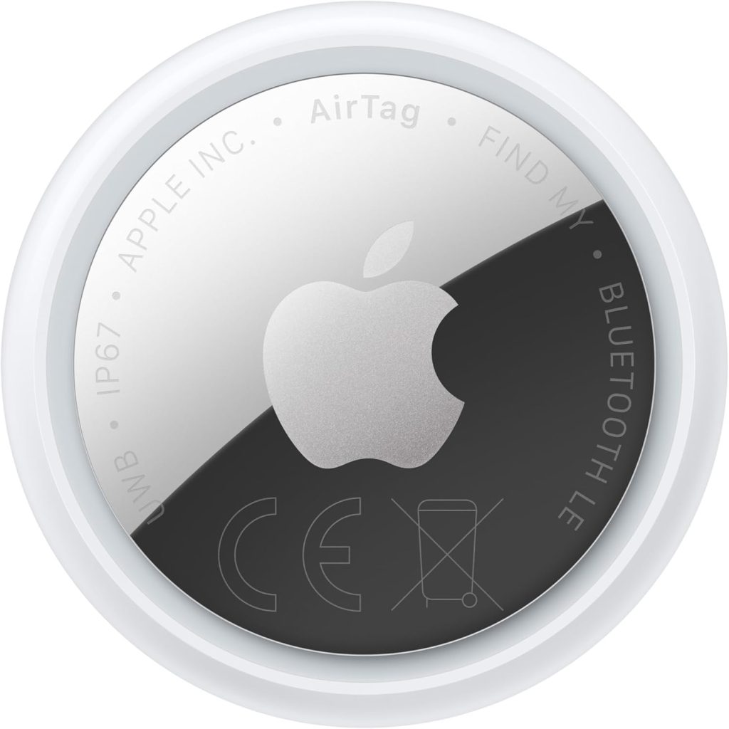 Apple AirTag (2ᵉ génération) : Traqueur pour Porte-clés, Portefeuille et Plus Encore ; localisation avec Signal sonore ; Configuration d’Un Simple Geste avec Un iPhone ou Un iPad
