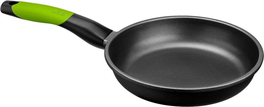 BRA Prior | Sartén, 24 cm, aluminio fundido con antiadherente, apto para todo tipo de cocinas incluida inducción