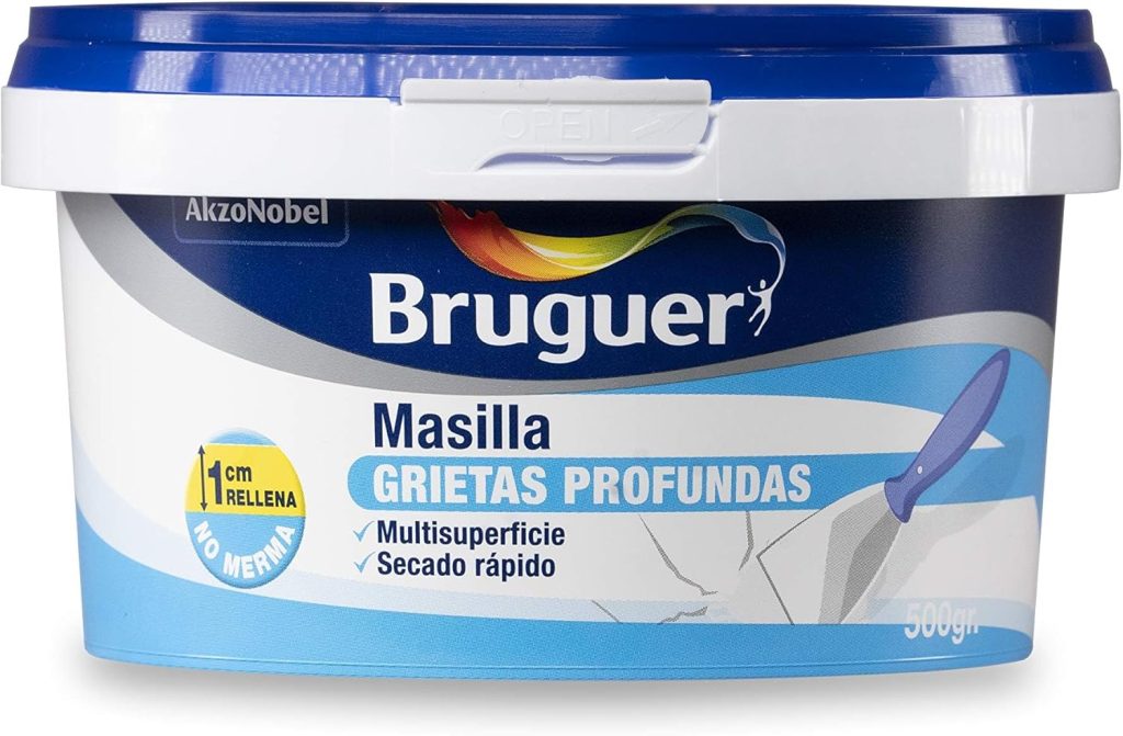 Bruguer Masilla Grietas Profundas Blanco 500 gr