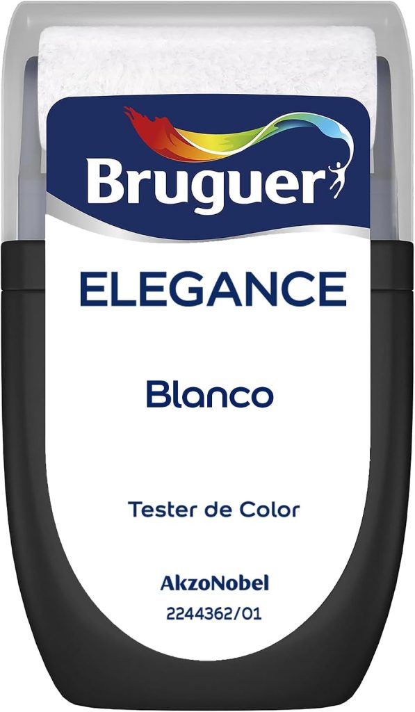 Bruguer Tester ELEGANCE Pintura Monocapa Blanco 30 Ml