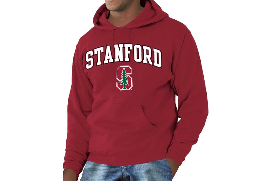 Campus Colors NCAA Arch & Logo Gameday Hoodie - Fleece Pullover Sweatshirt | 50/50 cotton-polyester fleece hoodie - 100+ schools - officially licensed NCAA fan apparel