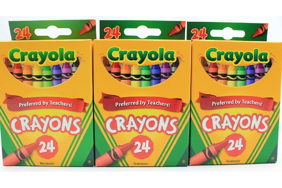 Crayola Crayons Bundle (3 Pack)