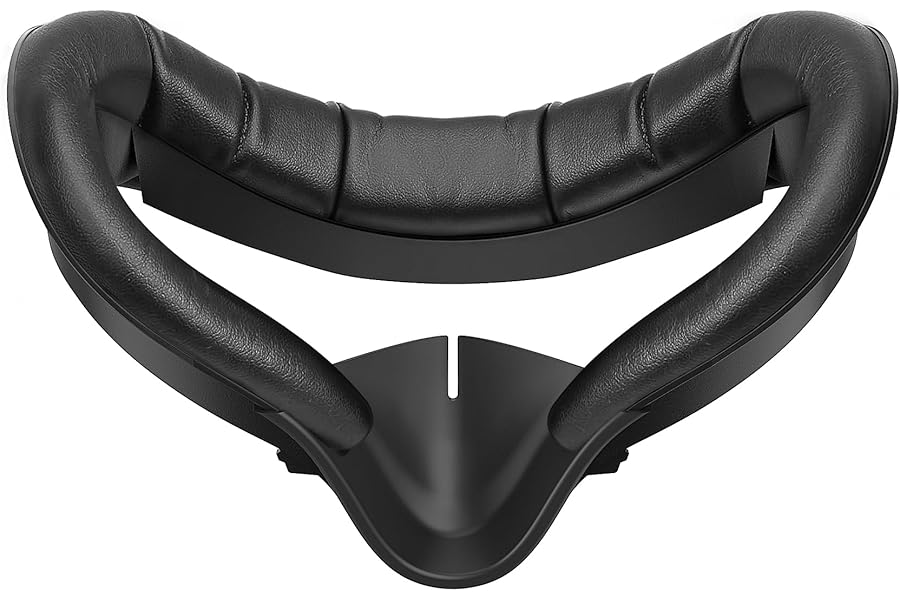 Face Cushion Pad for Meta Quest 2 VR Facial Interface Replacement PU Leather Foam for Oculus Quest 2 Vr Cover