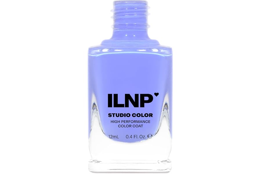 ILNP High Dive - Vivid Blue Violet Nail Polish, Bright Neon Purple, Quick Dry, Chip Resistant, Non-Toxic, Vegan, Cruelty Free