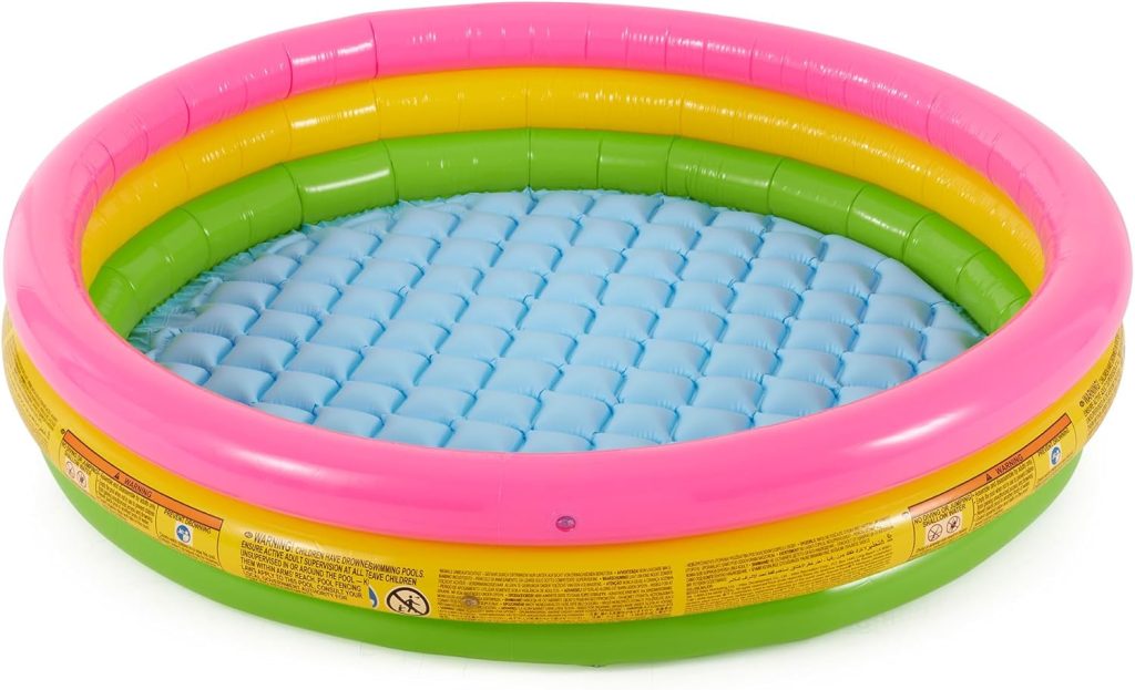 Intex Piscina Hinchable 3 Aros Sunset 147x33 cm, 275 litros (57422)