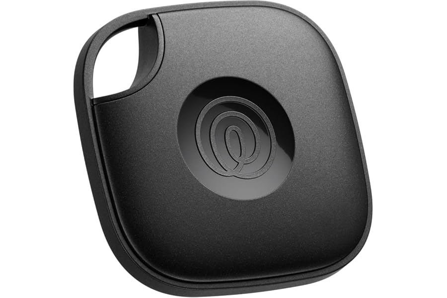 Life360 Tile - Bluetooth Tracker, Keys Finder and Item Locator for Keys, Bags and More. Phone Finder. Both iOS and Android Compatible. 1-Pack (Black)