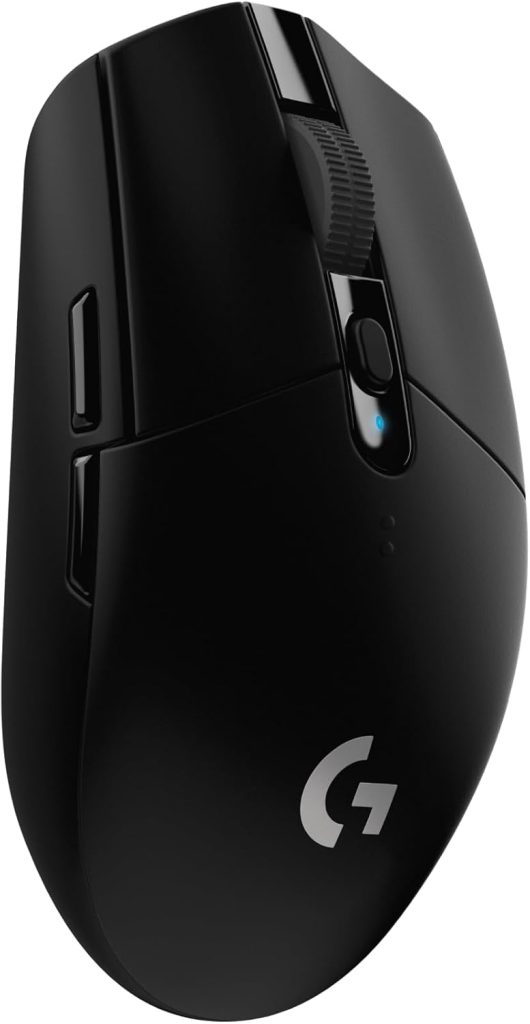 Logitech G G305 Lightspeed Ratón Gaming Inalámbrico, Captor Hero 12K, 12,000 dpi, Ultra-Ligero, Batería de 250h, 6 Botones Programables, Memoría Integrada, PC/Mac - Negro