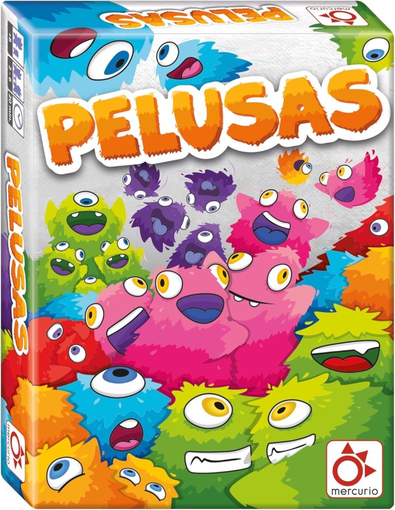 Mercurio - Pelusas | Juego de Cartas Ágil y Divertido | 110 Cartas Incluidas | Tiempo Aproximado 20 min | a Partir de 8 Años | para 2 a 6 Jugadores