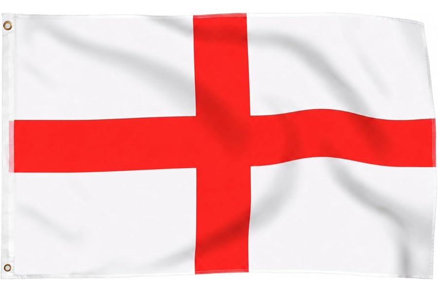 Mr. Pen- World Cup 2026 England Flag, 3 x 5 ft, St Georges Flag | Fade Proof, Double Stitched with Brass Grommets for Party Decorations & Football Supporters