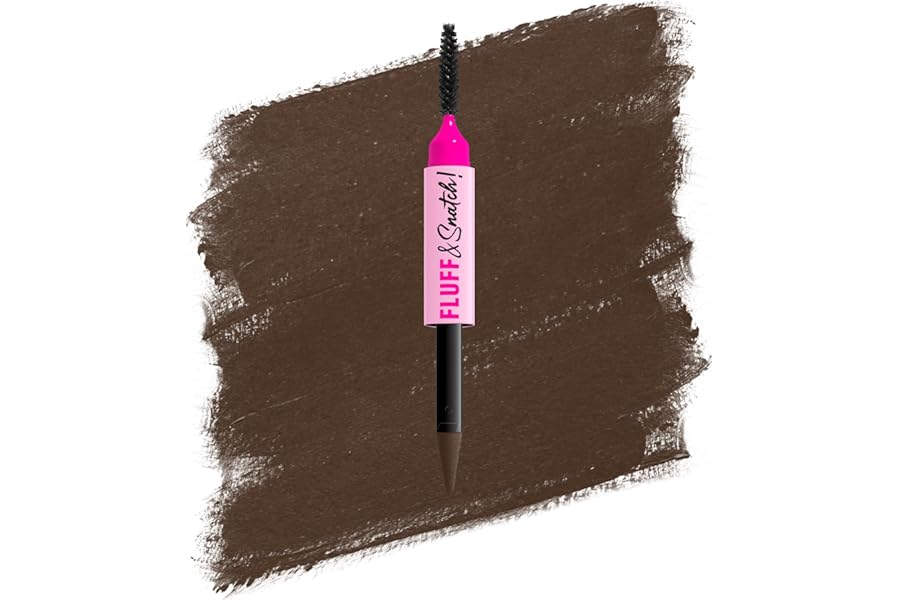 NYX PROFESSIONAL MAKEUP Fluff & Snatch Brow Powder Pen, Cream To Powder Eyebrow Pen For Soft, Defined Brows, Smudge and Transfer-Resistant Formula - Espresso
