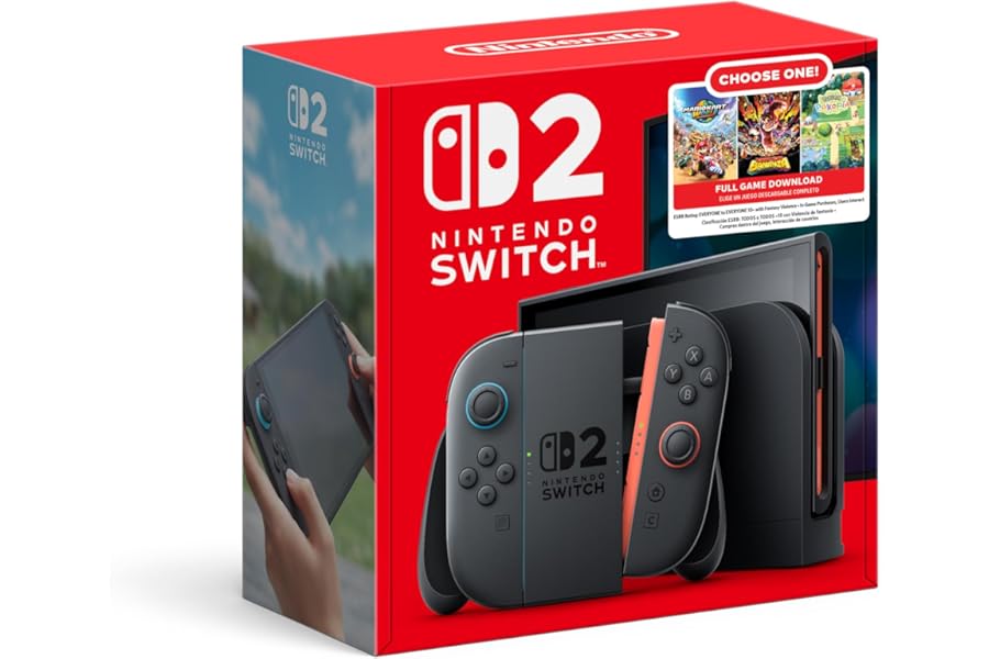Nintendo Switch 2: Choose Your Game Bundle