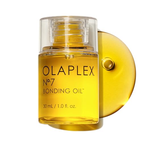 Olaplex N°.7 Bonding Oil™ High Shine & Heat Protectant Hair Oil, 30 mL | Instantly boosts shine, softness, & color vibrancy. Tames frizz & flyaways while providing heat protection up to 450°F/232°C.