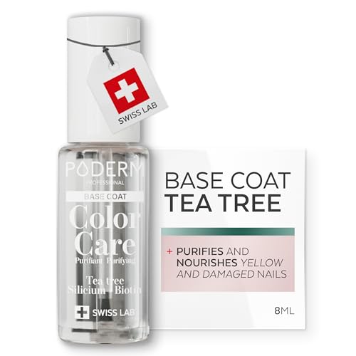 PODERM Vernis Mycose Ongles 8ML Tea Tree Silicium Biotine Swiss