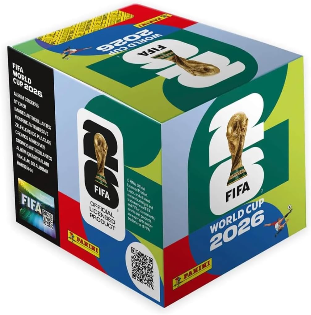 Panini - FIFA World Cup 2026 Colección Oficial Cromos Caja 50 sobres - Cromos Mundial 2026 - Colección Oficial Panini
