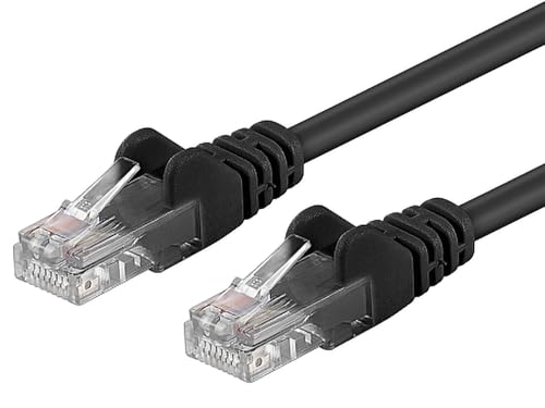 PremiumCord Patchkabel UTP RJ45-RJ45 Cat6 5m Zwart