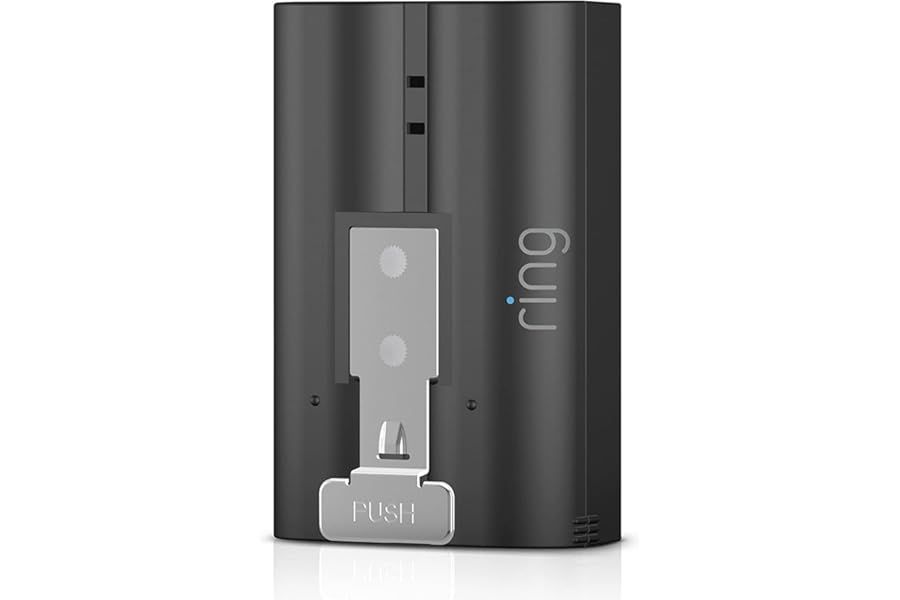Quick Release Battery Pack — Compatible with all battery-powered Ring Cameras and Ring Doorbells