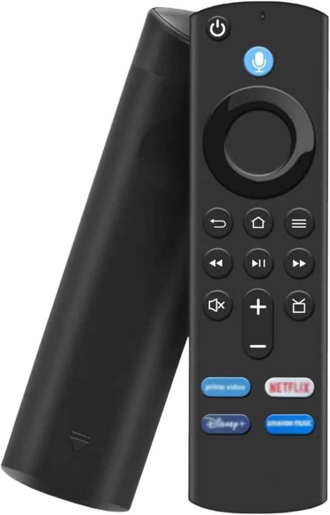 Replacement Voice Remote 3rd Gen with Voice Function fit for AMZ Smart TVs 4K/4K Max/Lite/Cube Stick,and fit for Smart TVs Cube (1st Gen and Later)