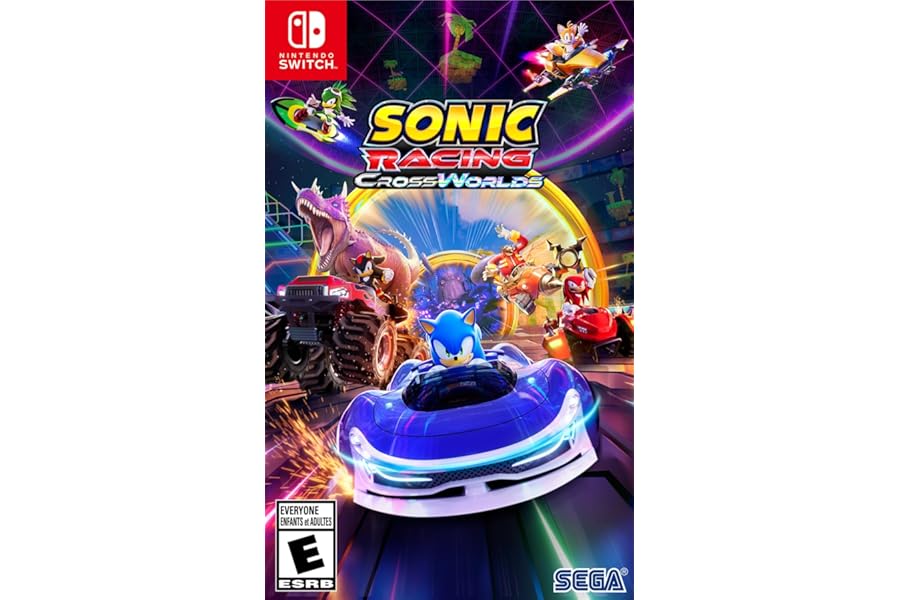 Sonic Racing: CrossWorlds Amazon Exclusive Edition - Nintendo Switch