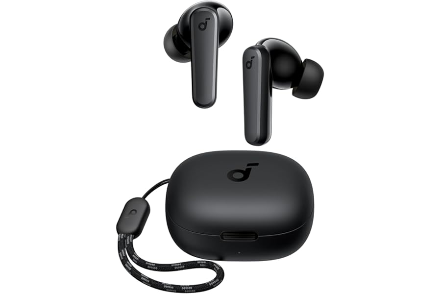 Soundcore by Anker P20i True Wireless Earbuds, 10mm Drivers with Big Bass, Bluetooth 5.3, 30H Long Playtime, Water-Resistant, 2 Mics for AI Clear Calls, 22 Preset EQs, Customization via App