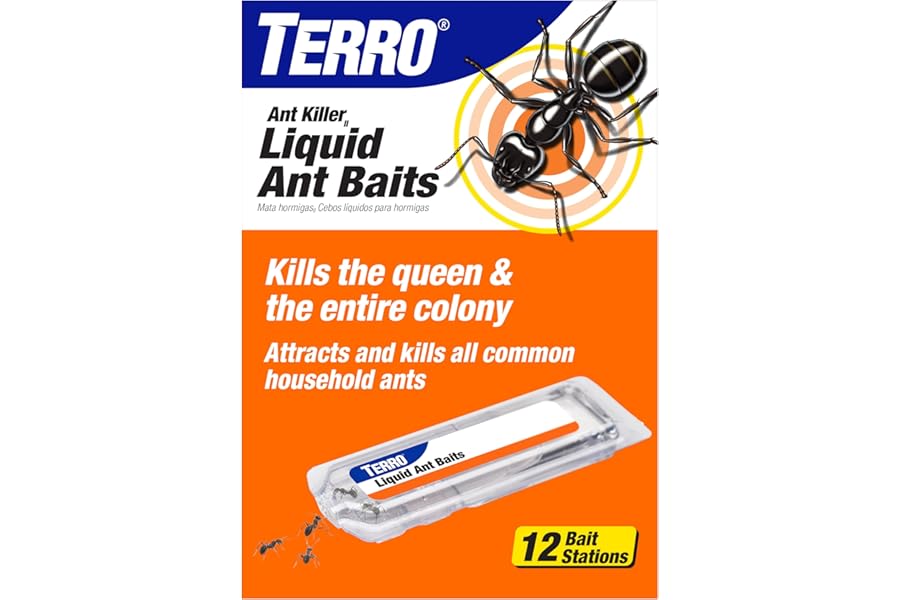 Terro, Ant Killer Bait Stations T300B - Liquid Bait to Eliminate Ants - Bait System - Stations for Effective Indoor Ant Contr