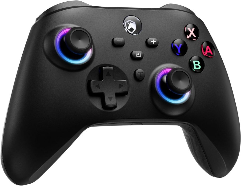 UPGRADE Mando para Switch/ Switch 2, Mando Inalámbrico con Gatillos de Recorrido, Batería 1000mAh, LED RGB/Gyro Axis/Turbo/Vibración/ Botones Programables, Mando Pro para Switch/PC/Android/iOS