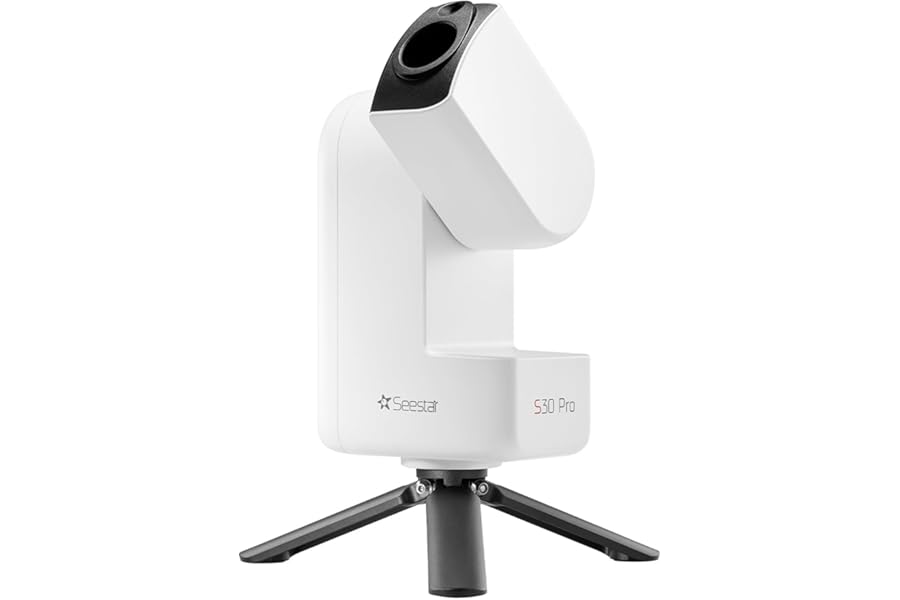 ZWO Seestar S30 Pro Smart Telescope, App-Controlled Astrophotography | 4K Dual Camera, Auto Tracking & GoTo, One-Tap Capture