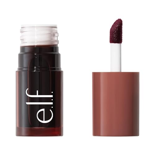 e.l.f. Sheer For It Blush Tint, multifunctionele langhoudende make-up voor lippen en wangen, creëert een natuurlijke blos, vegan en dierproefvrij, Maple Latte