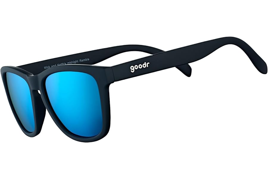 goodr Polarized Sunglasses, Medium Sized (OG), UV400 Protection, No Slip, No Bounce