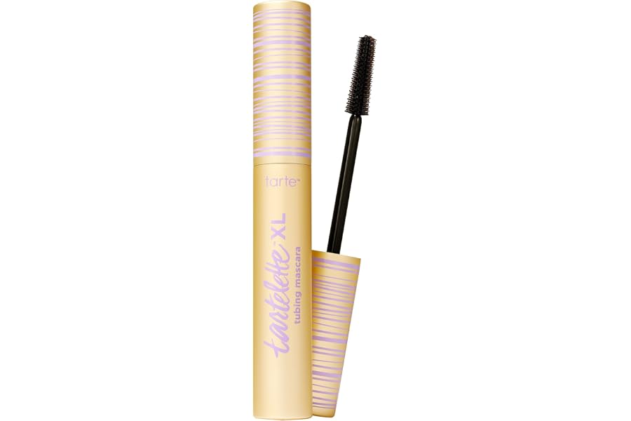 tarte tartelette XL tubing mascara – Lash Extensions in a Tube with Peptide, Extra-Bold Buildable Lifted Length & Volume, Smudge-Proof Longwear, Easy-to-Remove, Vegan & Cruelty-Free