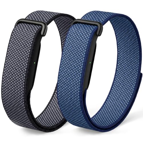2 Pack Nylon Sport Band Compatible with Google Fitbit Air