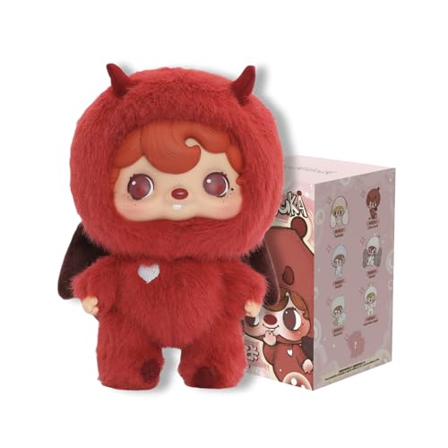 52TOYS POUKAPOUKA Mood Bubbles Vinyl Plush Toy Blind Box with Soft and Adorable Design, Perfect for Cuddling, Display, and Unique Posing, Ideal Gift for Birthday Party