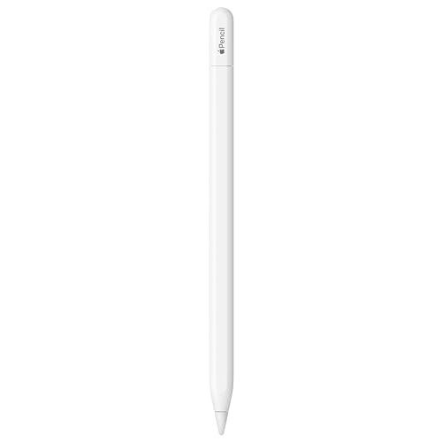 Apple Pencil (USB C): Tot op de pixel nauwkeurig, kantelgevoelig en met een ongekend snelle reactietijd om notities te maken, te tekenen en documenten te ondertekenen. Klikt magnetisch vast.