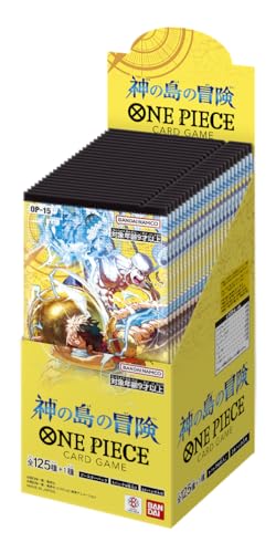 Bandai One Piece Card Game Booster Pack, The Adventure of The Island of God [OP-15] (Box) 24 Packs
