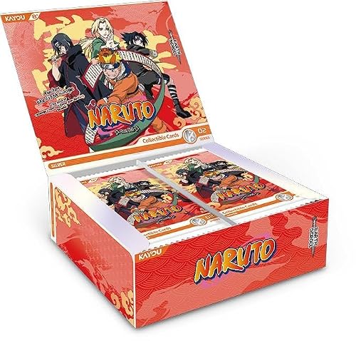 Bchinb KAYOU Naruto -Smriti Collectible Cards-Earth Scroll-001-SEA-Series 1 132 Card Types, 30 Packs, 4 Cards per Pack, Ages 8+