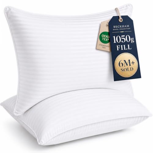 Beckham Hotel Collection Bed Pillows Standard/Queen Size Set of 2