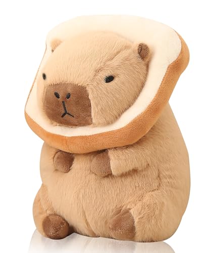 Bestsea Cute Capybara Plush Soft Capybara Plushie Pillow with Kawaii Capybara Stuffed Animals Toy for Kids Girls Adults Birthday Gifts and Home Decor 12 inch (Kawaii Capybara Plush)