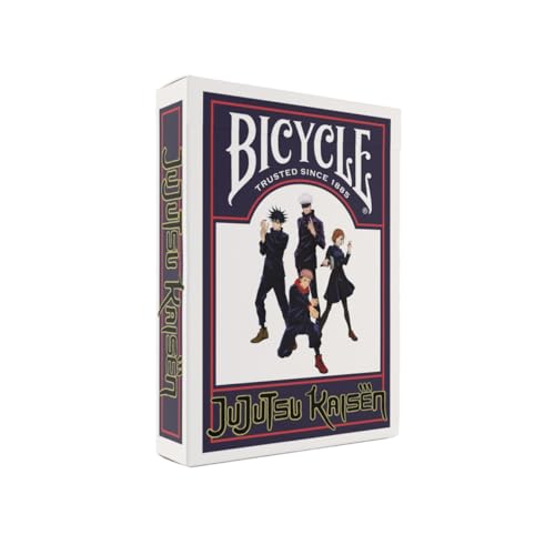 Bicycle Jujutsu Kaisen Playing Cards Standard 52 Deck Poker Size Anime