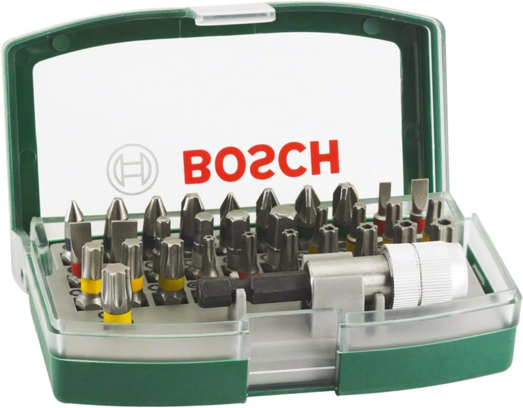 Bosch Home and Garden Bosch 2607017063 Set Unidades para Atornillar, Set de 32 Piezas