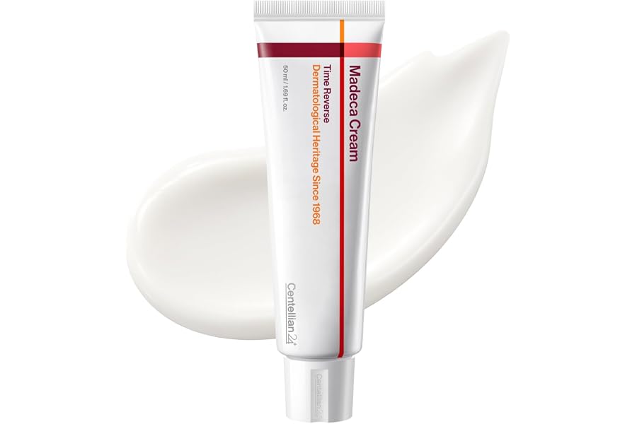 CENTELLIAN 24 Madeca Cream Time Reverse, TECA Anti-Aging Moisturizer | Korean Firming Face Moisturizer with TECA and Centella for Elasticity, Deep Hydration and Skin Barrier Care, 1.69 fl oz