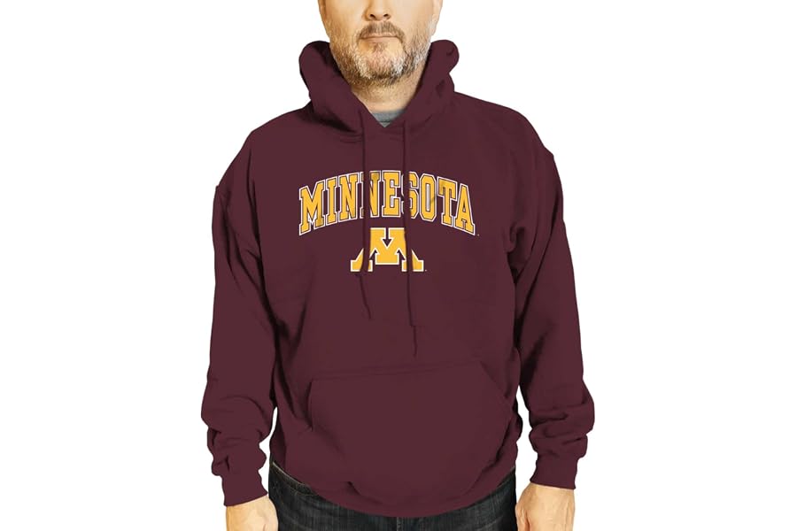 Campus Colors NCAA Team Spirit Crewneck Sweatshirt Men Women | Officially licensed NCAA; 50% cotton, 50% polyester; crew neck collar; screen-printed team graphic; unisex fit