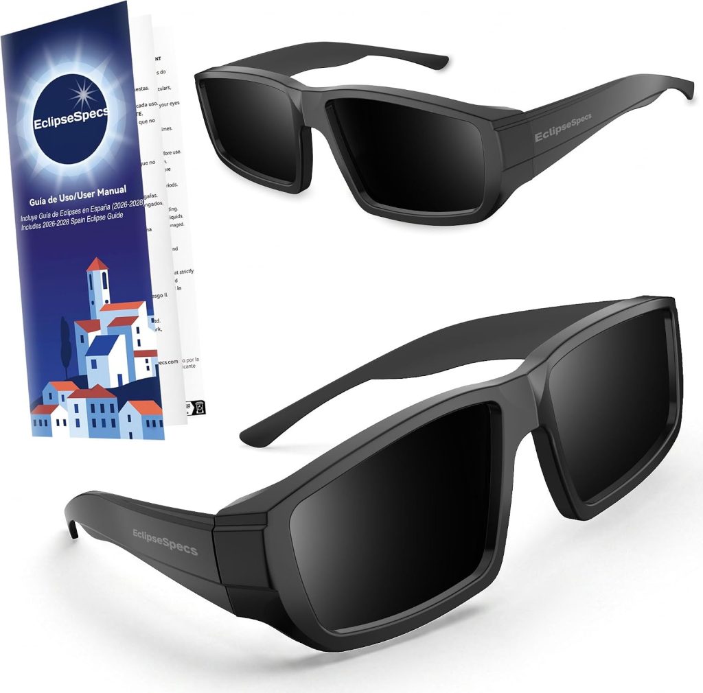 EclipseSpecs Gafas Eclipse Solar Homologadas, CE y EN ISO 12312-2