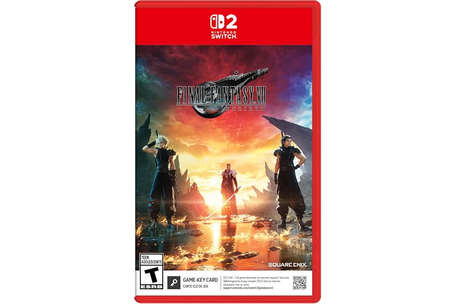FINAL FANTASY VII REBIRTH – Nintendo Switch 2 (Day One Edition Includes Exclusive Magic: The Gathering—FINAL FANTASY Promo Card)