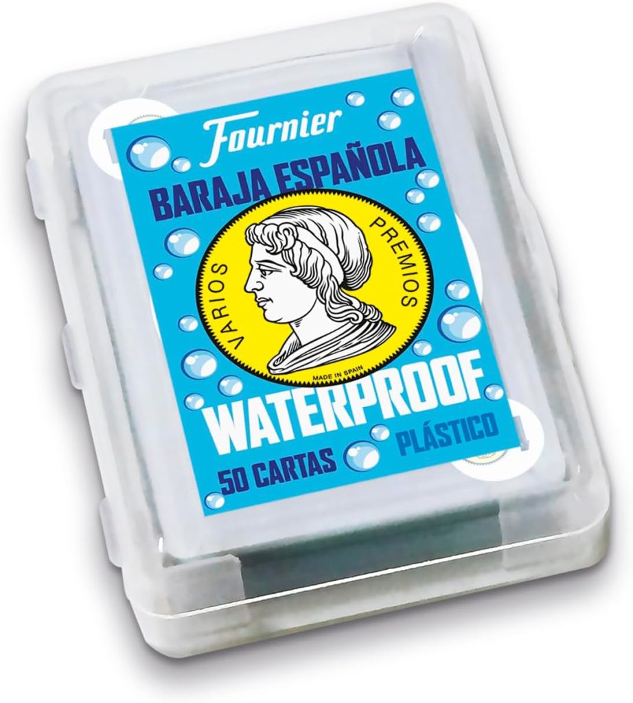 Fournier-Baraja Española de Cartas Waterproof de Plástico para piscina y playa, color no aplica (1045928)