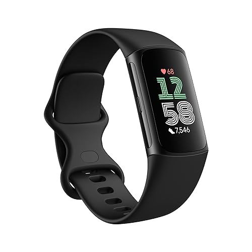 Google Fitbit Charge 6 - Fitness Tracker - Obsidian/Black
