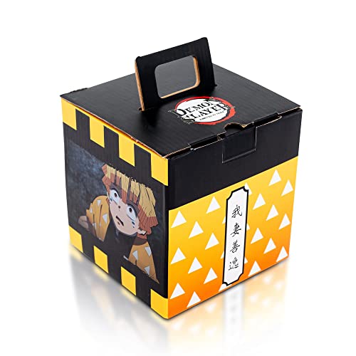 JUST FUNKY Demon Slayer: Kimetsu No Yaiba Zenitsu Agatsuma LookSee Mystery Blind Box | Includes 5 Anime Collectibles