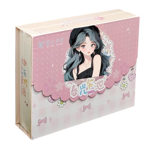 KUPAIDE Anime Cards, Chun Guang Zha Xie - 1 Box,MEIKA Series, Anime Stuff Goddess Story TCG Integrated Waifu Card (CGZX)