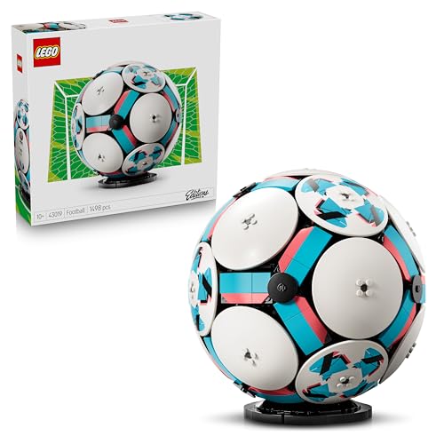LEGO Editions Voetbal – 3D-Display Bouwpakket voor Kinderen met Interactief Mini-Stadion – Vaderdag Cadeau voor Papa of Verrassing voor Jongens en Meisjes Vanaf 10 Jaar – 43019
