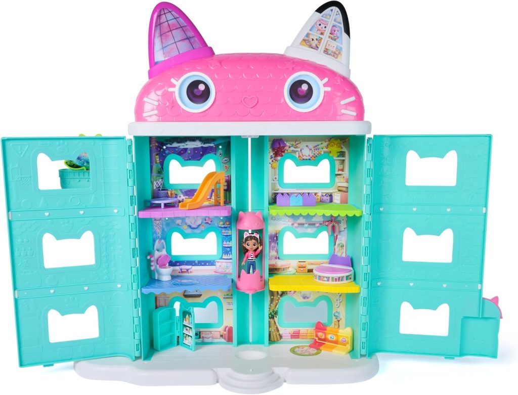 La Casa De Muñecas De Gabby - Set De 7 Figuras Deluxe Coleccionables Gabby's Dollhouse con Caja Y Accesorio Sorpresa | Juguet